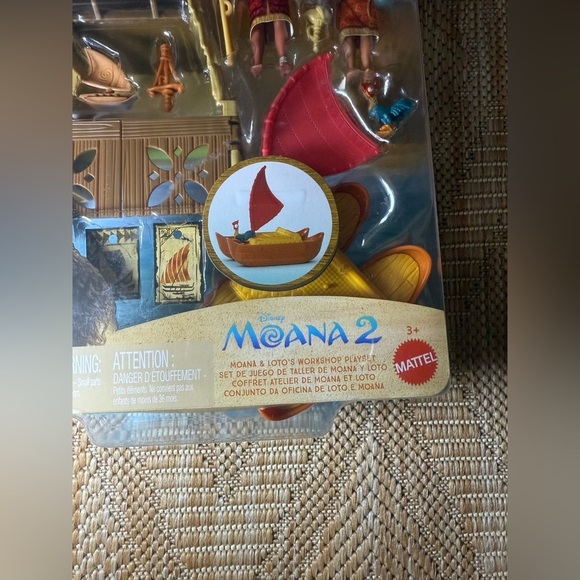 Disney Moana 2 - Moana & Loto's Workshop Play Set,Dolls & Accessories,NWT - Picture 2 of 6